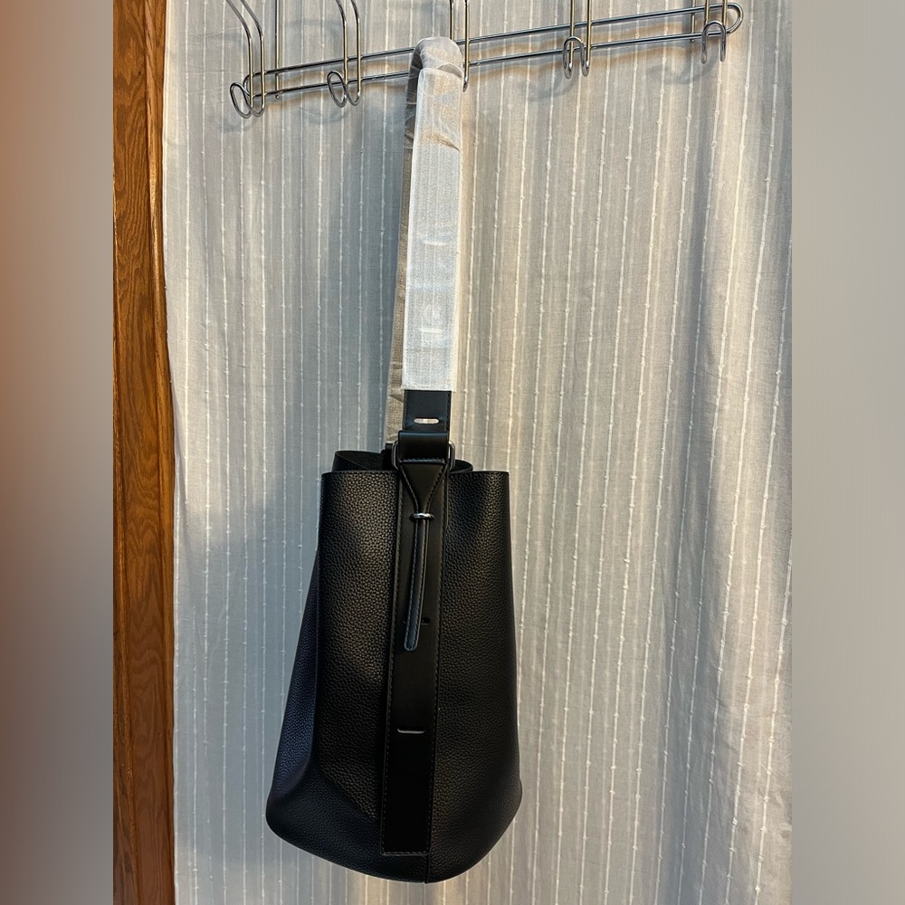 Leftside Retro Small Solid Color Leather Shoulder… - image 4